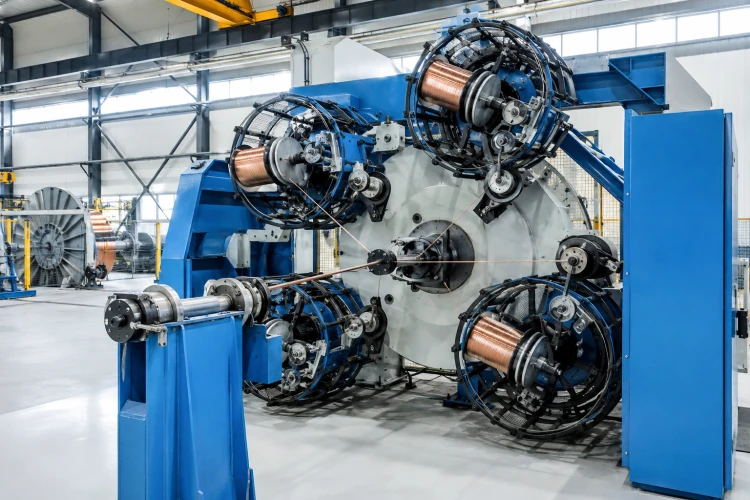 Planet Strander Twisting Machine